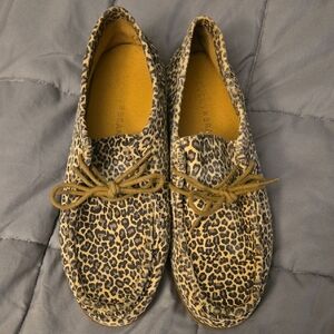 Lucky Brand Leopard Print Flats Size 8